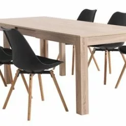 Royal Oak Matstol KASTRUP Svart/ek -Sovrum Rea 116992