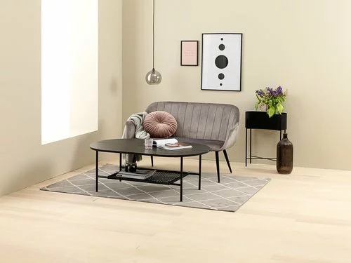 Soffbord HINNERUP 75x120 Svart 10 Soffbord HINNERUP 75x120 Svart - Bild 8