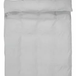 KRONBORG Påslakanset LINEA Linne 150x210 Ljusgrå