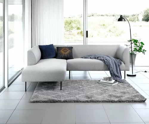 Schäslongsoffa KARE Vänster Ljusgrå 7 Schäslongsoffa KARE Vänster Ljusgrå - Bild 5