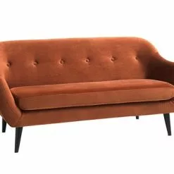 Soffa EGEDAL 2,5-sits Sammet Orange