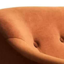 Soffa EGEDAL 2,5-sits Sammet Orange -Sovrum Rea 119798