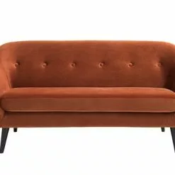 Soffa EGEDAL 2,5-sits Sammet Orange -Sovrum Rea 119799