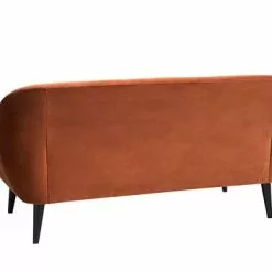 Soffa EGEDAL 2,5-sits Sammet Orange -Sovrum Rea 119801