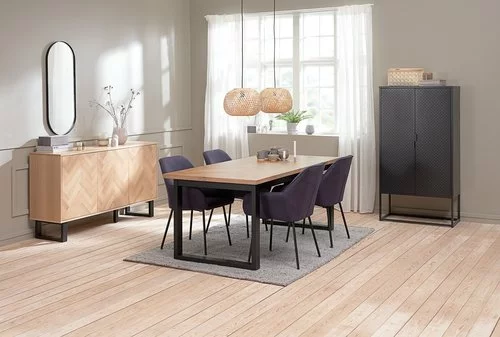 Skåp VIRUM 2 Dörrar Svart 11 Skåp VIRUM 2 Dörrar Svart - Bild 9