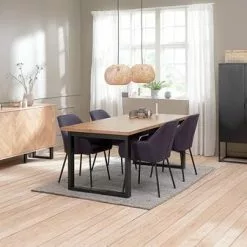 JYSK Internal Matbord AGERSKOV 90x200 Ek/svart -Sovrum Rea 120595