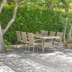 STRIB L200 Bord Natur + 4 GUDHJEM Stol Natur 9 STRIB L200 Bord Natur + 4 GUDHJEM Stol Natur -Sovrum Rea 120719