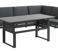 JUTLANDIA Loungeset VONGE 6-sits Svart -Sovrum Rea 120761