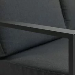 JUTLANDIA Loungeset VONGE 6-sits Svart -Sovrum Rea 120785