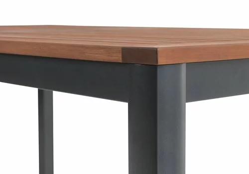 JUTLANDIA YTTRUP L210/300 Bord Hårdträ + 4 MADERNE Stapelstol Grå 7 JUTLANDIA YTTRUP L210/300 Bord Hårdträ + 4 MADERNE Stapelstol Grå - Bild 5