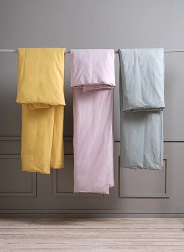 JYSK Påslakanset ELLEN 150x210 Gul 4 JYSK Påslakanset ELLEN 150x210 Gul - Bild 2