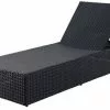 Solsäng HASLE B70xL198 Svart -Sovrum Rea 121219
