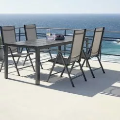 JUTLANDIA Bord MADERUP B90xL205 Svart -Sovrum Rea 121357