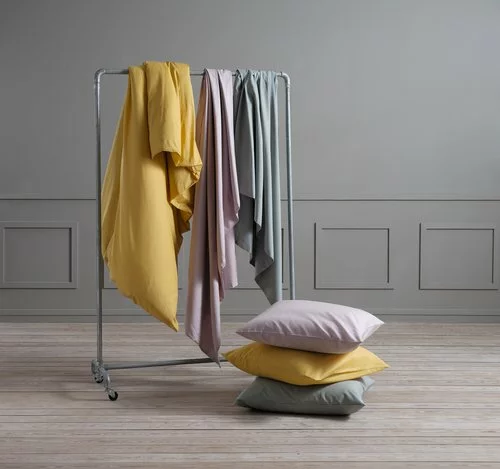 JYSK Påslakanset ELLEN 150x210 Gul 5 JYSK Påslakanset ELLEN 150x210 Gul - Bild 3