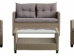Loungeset MORA 4-sits Natur -Sovrum Rea 121465