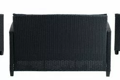 Loungeset MORA 4-sits Svart 9 Loungeset MORA 4-sits Svart -Sovrum Rea 121479