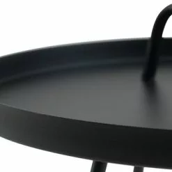 Sidobord IDRE Ø45xH52 Svart -Sovrum Rea 121542