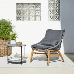 Sidobord OTTA Ø53xH46 Grå -Sovrum Rea 121714