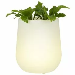 Trädgårdskruka EKOXE Ø38xH44 M/ljus