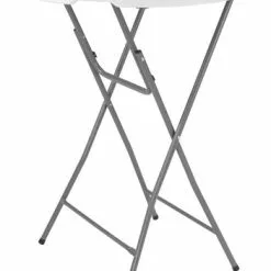 Barbord LANGERIM Ø80 Vit