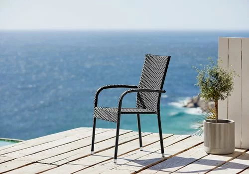 Stapelstol GUDHJEM Svart 6 Stapelstol GUDHJEM Svart - Bild 4