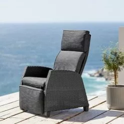 JUTLANDIA Loungestol DOVRE Svart -Sovrum Rea 122331