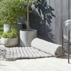 Trädgårdskruka FLUGA Ø42xH42 Grå -Sovrum Rea 123196 2