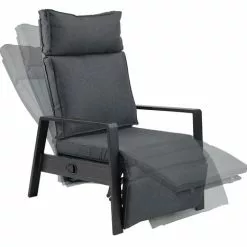 JUTLANDIA Loungestol VONGE Svart 9 JUTLANDIA Loungestol VONGE Svart -Sovrum Rea 124017