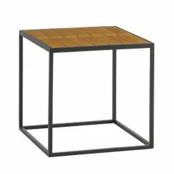 Hörnbord HARSTAD 43x47 Curry/svart