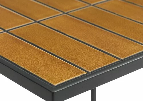 Hörnbord HARSTAD 43x47 Curry/svart 4 Hörnbord HARSTAD 43x47 Curry/svart - Bild 2