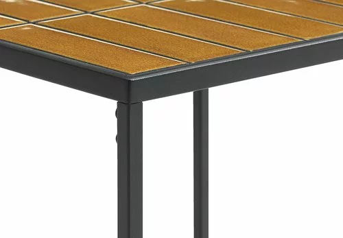 Hörnbord HARSTAD 43x47 Curry/svart 5 Hörnbord HARSTAD 43x47 Curry/svart - Bild 3