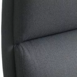 Fåtölj M/fotpall TANKEFULD Mörkgrå -Sovrum Rea 126622