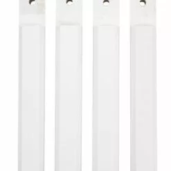 Sängben B4,3xL3,5xH23cm Vit 4 St/set