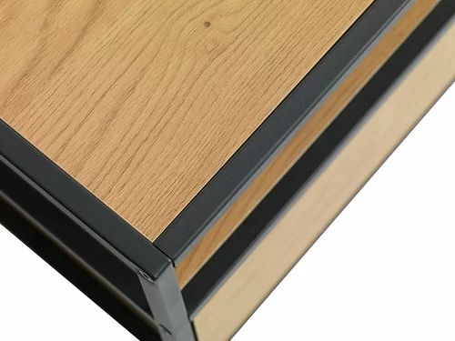 JYSK Internal TV-bänk TRAPPEDAL Ek/svart 11 JYSK Internal TV-bänk TRAPPEDAL Ek/svart - Bild 9