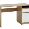 Skrivbord BILLUND 53x120 Vit/ek 2 Skrivbord BILLUND 53x120 Vit/ek -Sovrum Rea 126668