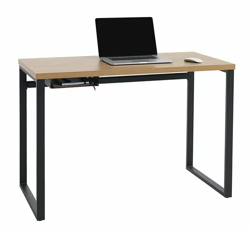 JYSK Internal Skrivbord AABENRAA 55x110 Ek/svart 5 JYSK Internal Skrivbord AABENRAA 55x110 Ek/svart - Bild 3