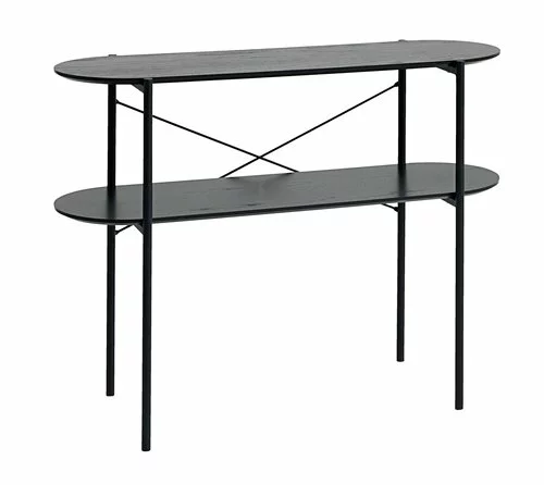 Avlastningsbord PEDERSKER 36x100 Svart 3 Avlastningsbord PEDERSKER 36x100 Svart