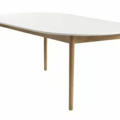 JYSK Internal Matbord MARSTRAND Ø110/L200 Vit 23 JYSK Internal Matbord MARSTRAND Ø110/L200 Vit -Sovrum Rea 126787