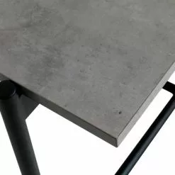 JYSK Internal Matbord TERSLEV 80x140 Betongfärgat -Sovrum Rea 126800