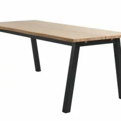 Royal Oak Matbord SKOVLUNDE 90x200 Natur Ek/svart