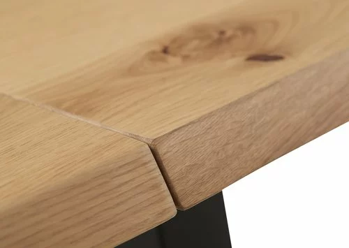 Royal Oak Matbord SKOVLUNDE 90x200 Natur Ek/svart 7 Royal Oak Matbord SKOVLUNDE 90x200 Natur Ek/svart - Bild 5