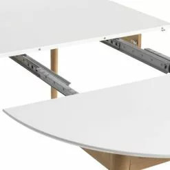 JYSK Internal Matbord MARSTRAND Ø110/L200 Vit 25 JYSK Internal Matbord MARSTRAND Ø110/L200 Vit -Sovrum Rea 126813