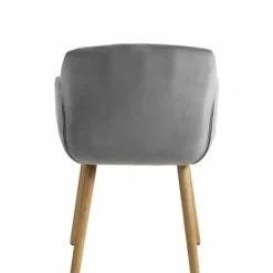 Matstol ADSLEV Sammet Grå -Sovrum Rea 126817