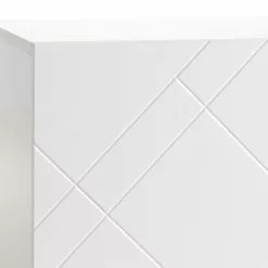 Skänk LADBY 2 Dörrar Mönster Vit 22 Skänk LADBY 2 Dörrar Mönster Vit -Sovrum Rea 126944