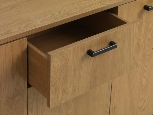 JYSK Internal Skänk AABENRAA 3 Dörrar Ek/svart 10 JYSK Internal Skänk AABENRAA 3 Dörrar Ek/svart - Bild 8