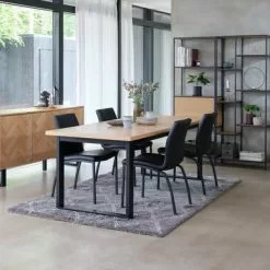 JYSK Internal Matbord AGERSKOV 90x200 Ek/svart -Sovrum Rea 128629