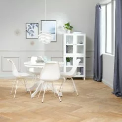 Matbord ASKEBY Ø100 Vit 9 Matbord ASKEBY Ø100 Vit -Sovrum Rea 128632