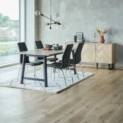 Royal Oak Skänk AGERSKOV 3 Dörrar Ek/svart -Sovrum Rea 128646