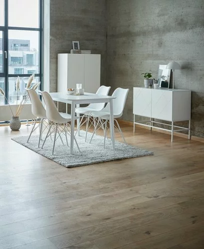 Skänk LADBY 2 Dörrar Mönster Vit 4 Skänk LADBY 2 Dörrar Mönster Vit - Bild 2