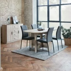 JYSK Internal Matstol TRUSTRUP Grå/svart -Sovrum Rea 128671